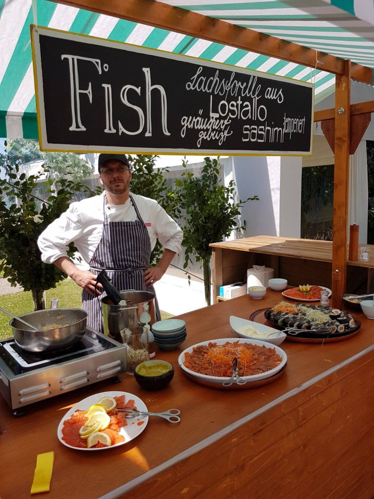 Swiss Lachs Stand