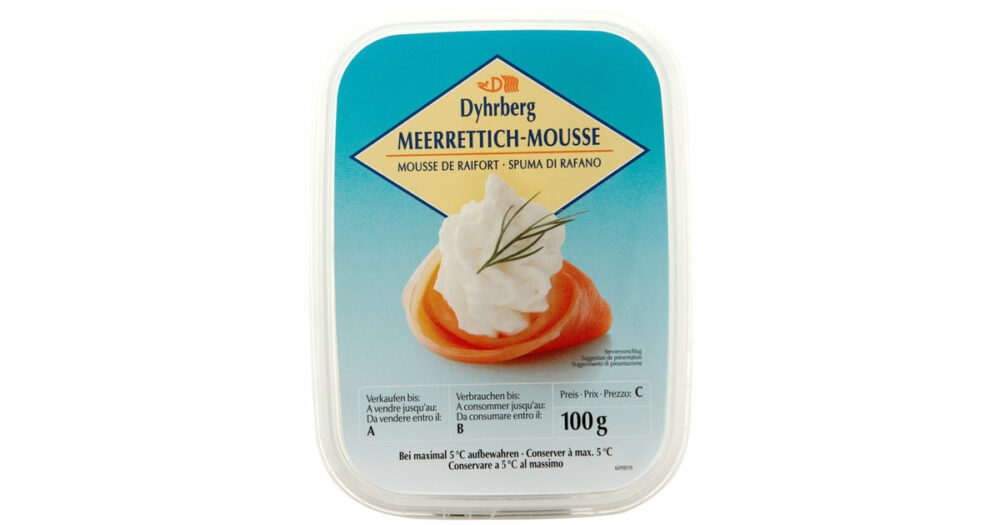 Dyhrberg meerrettich mousse 100g - SWISS LACHS Alpiner Lachs