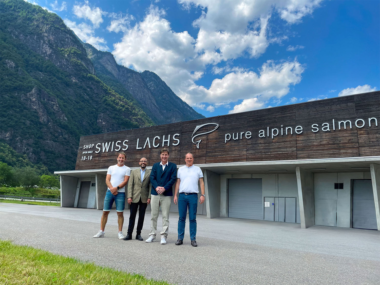 Swiss Lachs Lostallo sagt ja