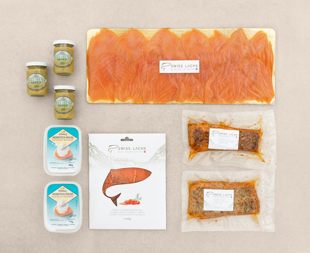 Kit Apéro pour 8-10 personnes avec saumon fumé
