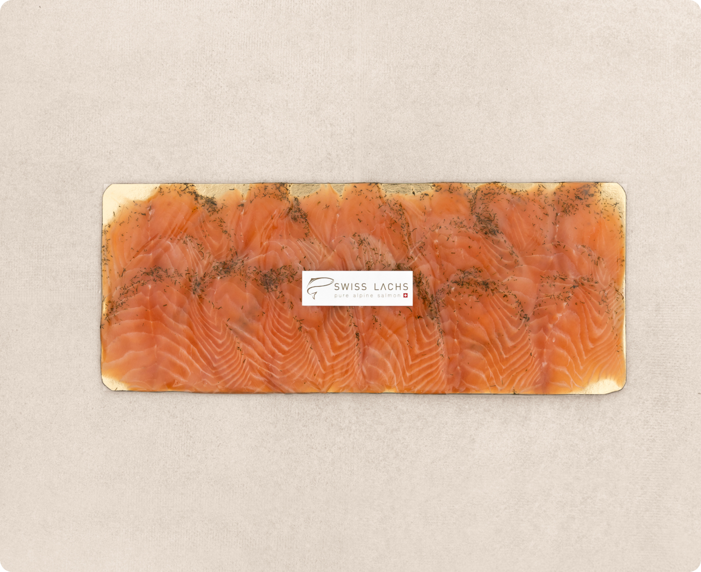 Graved salmon with dill - 500 g
