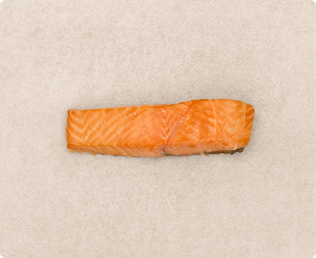 Saumon fumé à chaud